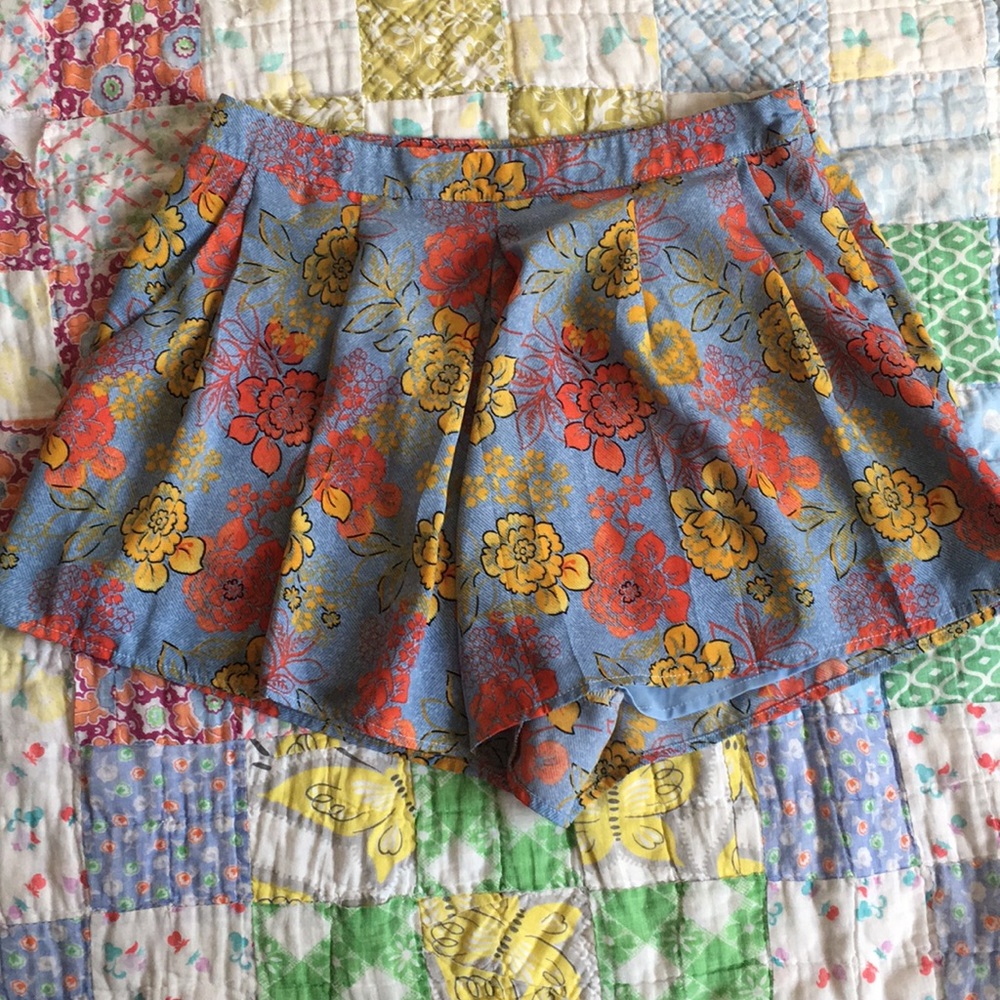 Tropical Flowy Skort!!